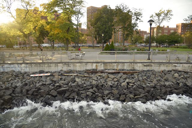 East River Park in 2019, before demolition began for the city’s East Side Coastal Resiliency Project.